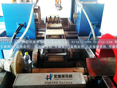 產品名稱：彈簧磁粉探傷機
產品型號：彈簧探傷機
產品規格：彈簧熒光磁粉探傷機